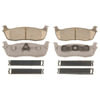 QC711 by WAGNER - Wagner Brake ThermoQuiet QC711 Ceramic Disc Brake Pad Set