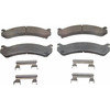 QC784 by WAGNER - Wagner Brake ThermoQuiet QC784 Ceramic Disc Brake Pad Set