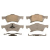 QC857 by WAGNER - Wagner Brake ThermoQuiet QC857 Ceramic Disc Brake Pad Set