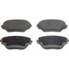 QC862 by WAGNER - Wagner Brake ThermoQuiet QC862 Ceramic Disc Brake Pad Set