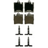 QC876 by WAGNER - Wagner Brake ThermoQuiet QC876 Ceramic Disc Brake Pad Set