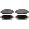 Wagner QC906 Disc Brake Pad Set Wagner Brake ThermoQuiet QC906 Ceramic Disc Brake Pad Set