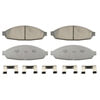 QC931 by WAGNER - Wagner Brake ThermoQuiet QC931 Ceramic Disc Brake Pad Set