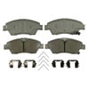 QC948 by WAGNER - Wagner Brake ThermoQuiet QC948 Ceramic Disc Brake Pad Set