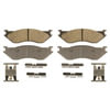 Wagner QC966B Disc Brake Pad Set Wagner Brake ThermoQuiet QC966B Ceramic Disc Brake Pad Set