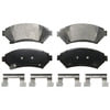 SX818 by WAGNER - SevereDuty™ Disc Brake Pad Set - Front, Semi-Metallic, FMSI D818