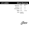 411.42003 by CENTRIC - Centric Premium Axle Shaft Bearing Single Row
