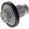 Dorman 090-172.1 Engine Oil Drain Plug Oil Drain Plug Pilot Point Molded Gasket M14-1.50, Head Size 13mm