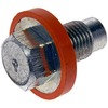 Dorman 090-058CD Engine Oil Drain Plug Oil Drain Plug Pilot Point Molded Gasket 1/2-20, Head Size 5/8 In.