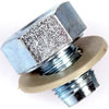 Dorman 090-075CD Engine Oil Drain Plug Oil Drain Plug Standard M14-1.50, Head Size 17mm