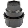 611-607.1 by DORMAN - Black Wheel Nut Cover M27-2.0, Hex 22mm