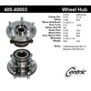 Centric 400.40003 Wheel Bearing and Hub Assembly Centric Premium Hub and Bearing Assembly; With ABS