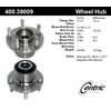 Centric 400.39009 Wheel Bearing and Hub Assembly Centric Premium Hub and Bearing Assembly; With ABS