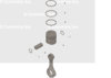 Cummins 5405828 Engine Piston Kit Engine Piston Kit