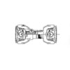 Dana Spicer 204249-5 Drive Shaft Drive Shaft