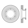 Centric 120.75006 Premium Brake Rotor