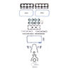 Fel-Pro 260-1956 Engine Gasket Set Engine Gasket Set