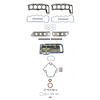 Fel-Pro 260-3186 Engine Gasket Set Engine Gasket Set