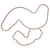 Fel-Pro 35907 Engine Water Pump Gasket Engine Water Pump Gasket