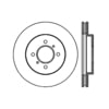 Centric 120.4606 Disc Brake Rotor Centric Premium Brake Rotor