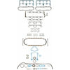 Fel-Pro FS 8553 PT-12 Engine Gasket Set Engine Gasket Set