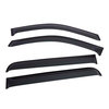 EGR 573565 In-Channel SlimLine™ Matte Black Window Visor, Front and Rear, for 2021-2022 Ford Bronco Sport