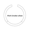 111.088 by CENTRIC - Premium Parking Brake Shoes