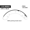 Centric 111.06661 Drum Brake Shoe Centric Premium Brake Shoes