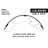 Centric 111.05781 Drum Brake Shoe Centric Premium Brake Shoes