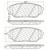 Centric 106.13010 Disc Brake Pad Set Posi Quiet Ceramic Brake Pads with Shims and Hardware