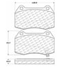 Centric 106.09600 Disc Brake Pad Set Posi Quiet Semi-Metallic Brake Pads with Hardware
