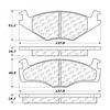 106.02800 by CENTRIC - PosiQuiet Extended Wear