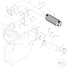 Freightliner 04-27252-000 Air Cleaner Bellows BELLOWS-EXHAUST.4 INCH .MARMON/SLIP Fits Freightliner Cascadia & Coronado