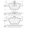 104.08530 by CENTRIC - PosiQuiet Semi Met Pads