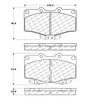 104.06110 by CENTRIC - PosiQuiet Semi Met Pads