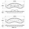 104.05570 by CENTRIC - PosiQuiet Semi Met Pads