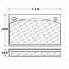 100.10690 by CENTRIC - OEM Brake Pads