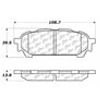 Centric 100.09410 Disc Brake Pad Set OEM Brake Pads