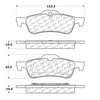 100.08980 by CENTRIC - OEM Brake Pads