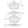 100.08660 by CENTRIC - OEM Brake Pads