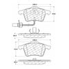 Centric 100.08640 Disc Brake Pad Set OEM Brake Pads