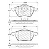 100.06620 by CENTRIC - OEM Brake Pads