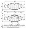 100.06210 by CENTRIC - OEM Brake Pads