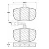 Centric 100.05060 Disc Brake Pad Set OEM Brake Pads