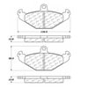 100.04730 by CENTRIC - OEM Brake Pads