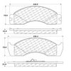 Centric 100.04000 Disc Brake Pad Set OEM Brake Pads