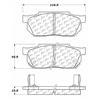 100.02420 by CENTRIC - OEM Brake Pads