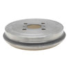 18B445 by ACDELCO - Brake Drum - Rear, Turned, Cast Iron, Regular, Plain Cooling Fins
