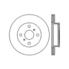Centric 120.44052 Disc Brake Rotor Centric Premium Brake Rotor