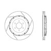 Centric 126.63076 Disc Brake Rotor Centric Premium OE Style Slotted Brake Rotor